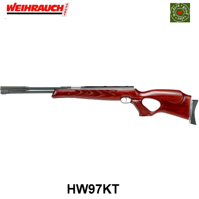 Weihrauch HW97KT Under Lever .177 Air Rifle 12" Barrel 4042406116202