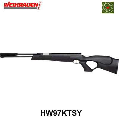 Weihrauch HW97KTSY Black Line Under Lever .177 Air Rifle 12" Barrel 4042406117872