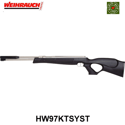Weihrauch HW97KTSYST Under Lever .177 Air Rifle 12" Barrel 4042406117858