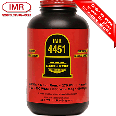 IMR - 4451 EnduronÂ® Powder 1lb Pot
