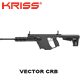 Kriss Vector CRB Black Semi Auto .22 LR Rifle 16.5" Barrel KV22-CBLOO