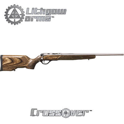 Lithgow Arms LA101 Crossover Laminate Bolt Action .17 HMR Rifle 21" Barrel 9332153008789