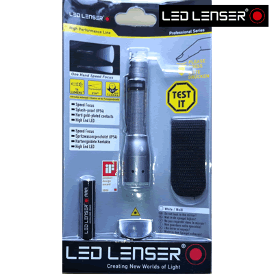 LED Lenser - P3 Keyring Torch Pack with Battery