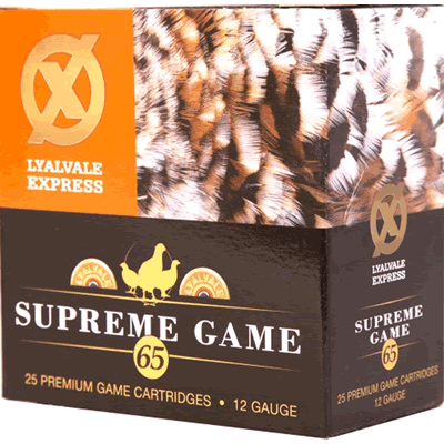 Lyalvale Express - Supreme Game 28 (Partridge) - 12ga-7/28g - Fibre (Box of 25/250)
