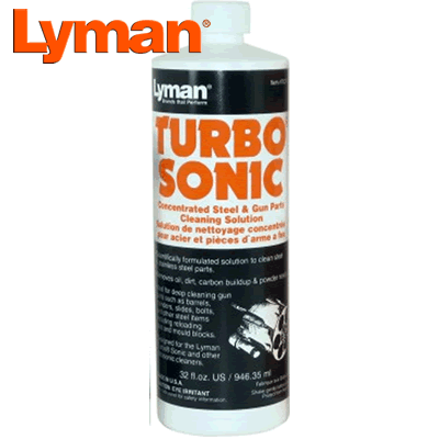 Lyman - Turbo Sonic Steel & Gun Parts Cleaning Solution (16oz)