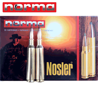 Norma - 6.5mm x 55 120gr Nosler Partition Rifle Ammunition