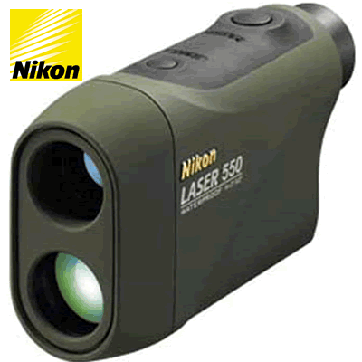 Nikon - Laser 550 Rangefinder 6 x 21 Waterproof