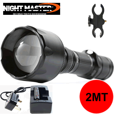 Night Master - 800 Hunting Kit (2MT 'DEMON' High Power Red)