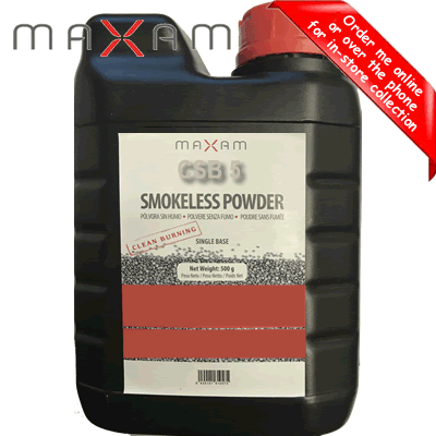 Maxam - CSB5 Smokeless Reloading Powder (0.5kg Pot)