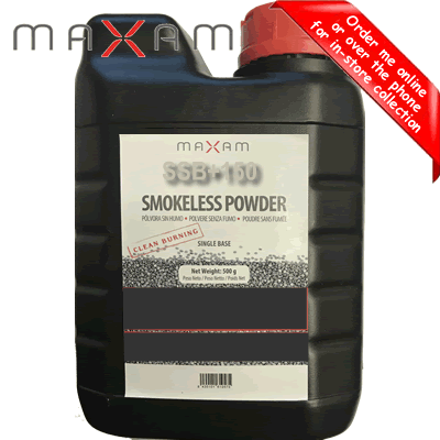 Maxam - SSB150 Smokeless Reloading Powder (0.5kg Pot)