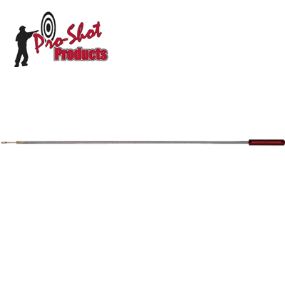 Pro Shot - Cleaning Rod - 1 Piece 26" Short Rifle .22-.26 Cal.