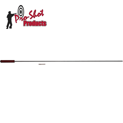 Pro Shot - Cleaning Rod - 1 Piece 32 1/2" Rifle .17 Cal. with Jag