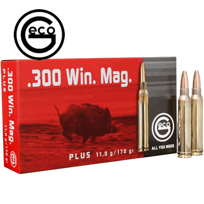 Geco - .300 Win Mag Plus 170gr Rifle Ammunition