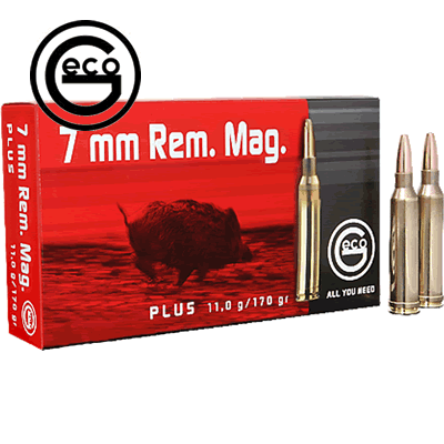 Geco - 7mm Rem Mag Plus 170gr Rifle Ammunition