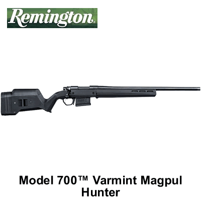 Remington Model 700 ADL Varmint With Magpul Hunter Stock Bolt Action .223 Rem Rifle 26" Barrel .