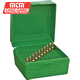 MTM Case Gard - RS-100 Flip Top Ammo Box 100 Round (Green)
