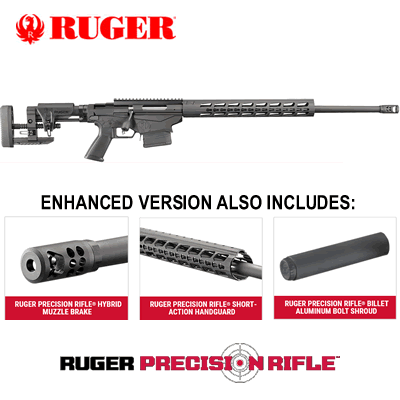 Ruger Precision Enhanced Bolt Action .308 Win Rifle 24" Barrel 736676180189