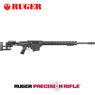 Ruger Magnum Precision Rifle Bolt Action .338 Lap Mag Rifle 26" Barrel 736676180806