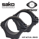 Sako - Sako/Tikka Rings - Blue, 1/26mm, High