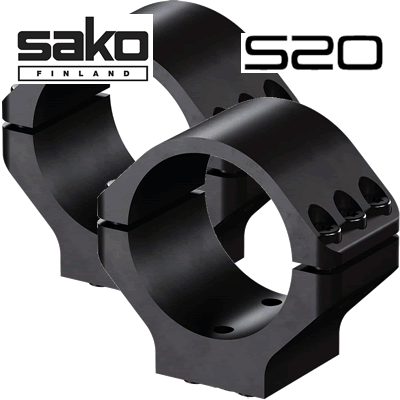 Sako - S20 Rings Pair, 30mm Medium