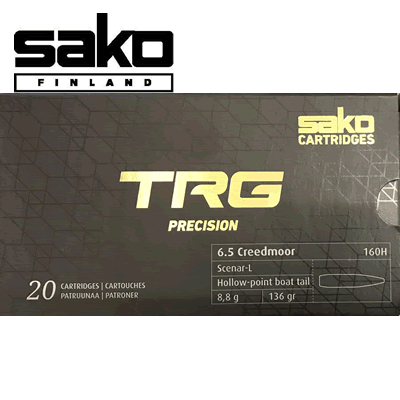 Sako - 6.5mm Creedmoor 160H TRG Hollow Point 136gr Rifle Ammunition