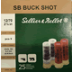 Sellier & Bellot - Buck Shot - 12ga-00 Buck/32g - Plastic (Box of 25/250)
