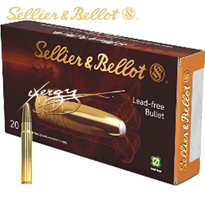 Sellier & Bellot - 9.3x62 250gr eXergy XRG Lead Freeâ„¢ Rifle Ammunition