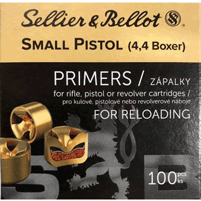 Sellier & Bellot - Small Pistol Primers (Pack of 100)