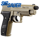 Sig Sauer P226 FDE Blowback .177 Air Pistol 4.5" Barrel 798681525911