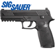 Sig Sauer P320 Black Blowback .177 Air Pistol 4.5" Barrel 798681557875