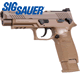 Sig Sauer M17 Coyote Tan Blowback .177 Air Pistol 4.5" Barrel 798681587902