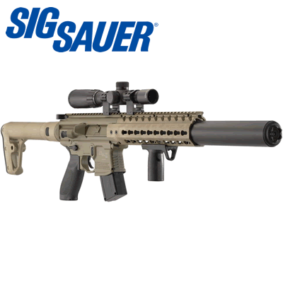 Sig Sauer MCX 30 FDE Co2 .177 Air Rifle 16" Barrel 798681574940