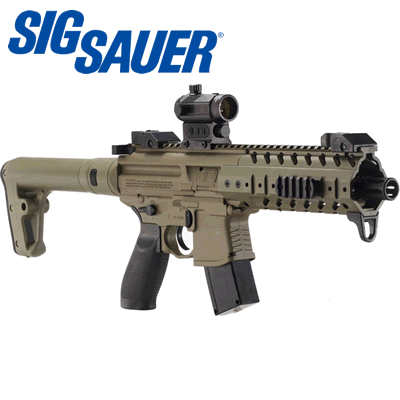 Sig Sauer MPX 30 FDE Co2 .177 Air Rifle 8" Barrel 798681529322