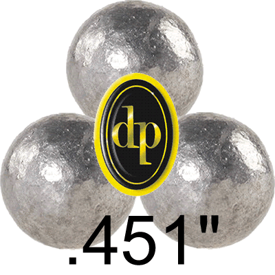 Pedersoli - Lead Balls .451" (Pack of 100)