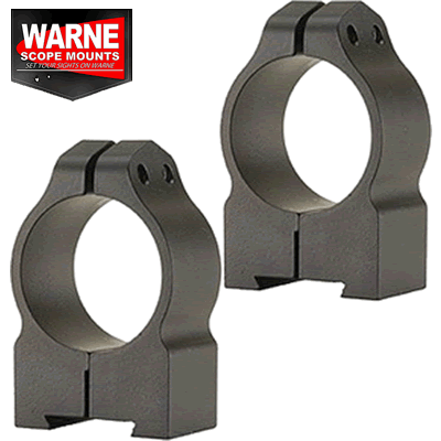 Warne - Maxima 30mm Matte Tikka High Rings