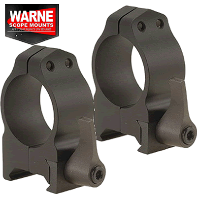 Warne - Maxima 1" Matte QD Medium Rings