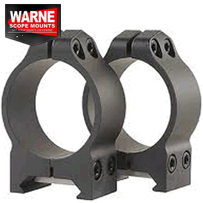 Warne - Maxima 30mm Matte Low Rings