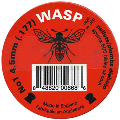 Eley - Wasp .177 Red No.1 Pellets (Tin of 500)