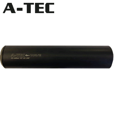 A-Tec - WAVE-RIMFIRE Sound Moderator .17 / .22 1/2"x 20 UNF