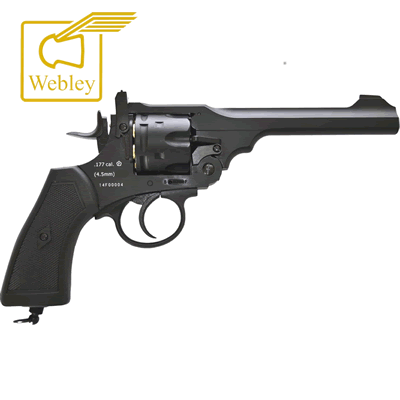 Webley MK VI Service Revolver Co2 .177 Air Pistol 6" Barrel 9420008959857