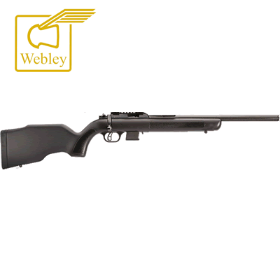 Webley and Scott Xocet Bolt Action .22 WMR Rifle 19" Barrel .